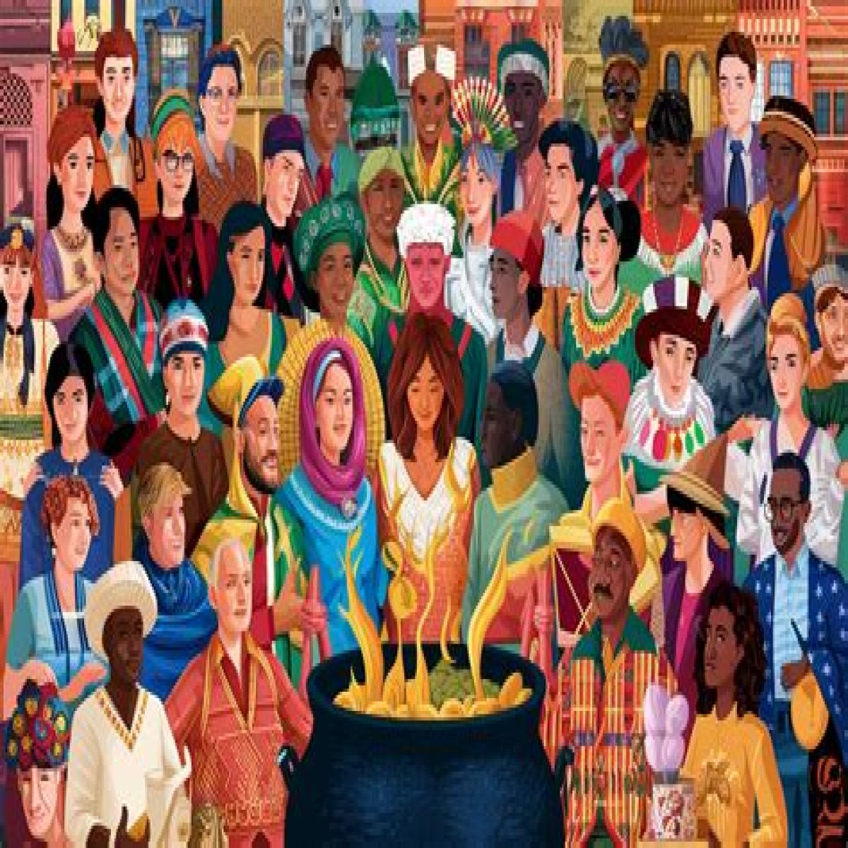 A Melting Pot Of Cultures